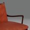 OW 149 or Colonial Armchair in Mahogany and Leather attributed to Ole Wanscher, 1960s 4