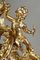 Louis XV Andirons aus Vergoldeter Bronze, 1760er, 2er Set 12