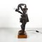 Italian Modern Industrial Human Figurine in Metal and Fused Gears, 1980s 5