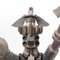 Italian Modern Industrial Human Figurine in Metal and Fused Gears, 1980s 9
