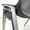 Italienischer Moderner Modus SM 203 Stuhl aus Grauem Kunststoff & Aluminium von Borsani Tecno, 1980er 13