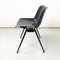 Italian Modern Modus SM 203 Chair in Gray Plastic and Aluminum attributed to Borsani Tecno, 1980s 3
