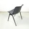 Italian Modern Modus SM 203 Chair in Gray Plastic and Aluminum attributed to Borsani Tecno, 1980s, Image 4