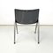 Italian Modern Modus SM 203 Chair in Gray Plastic and Aluminum attributed to Borsani Tecno, 1980s, Image 5