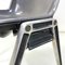 Italian Modern Modus SM 203 Chair in Gray Plastic and Aluminum attributed to Borsani Tecno, 1980s 10