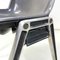 Italian Modern Modus SM 203 Chair in Gray Plastic and Aluminum attributed to Borsani Tecno, 1980s, Image 10