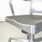 Chaises Pivotantes Hudson Modernes en Aluminium Brossé attribuées à Starck pour Emeco, 2000s, Set de 4 9