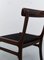 Model Rungstedlund Mahogany Chairs by Ole Wanscher for Poul Jeppesen, Set of 4, Image 7