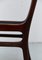 Model Rungstedlund Mahogany Chairs by Ole Wanscher for Poul Jeppesen, Set of 4, Image 9