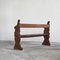 Antique Hall Bench in Carved Oak, 19th Century 12