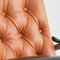 412SGE Armlehnstuhl mit Fußhocker aus Chrom & Gepolstertem Leder von WH Gispen, 2020, 2er Set 8
