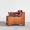 Sculptural Lounge Chair in Oak, 1940s 5
