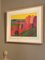 Pierre Wittmann, Yellow Sky, 1970s, Artwork on Paper, Framed, Image 2