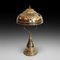 Arts and Crafts Brass Table Lamp, 1890s 1