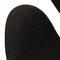 Silla Swan de tela de lana gris oscuro de Arne Jacobsen, 2012, Imagen 8