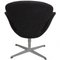 Swan Chair aus Dunkelgrauem Wollstoff von Arne Jacobsen, 2012 5