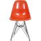 Orange DSR Stühle von Charles Eames, 2000er, 4er Set 3