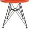 Orange DSR Stühle von Charles Eames, 2000er, 4er Set 13