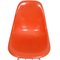 Orange DSR Chairs by Charles Eames, 2000s, Set of 4 7