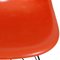 Orange DSR Chairs by Charles Eames, 2000s, Set of 4 11