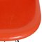 Orange DSR Chairs by Charles Eames, 2000s, Set of 4 10