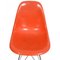 Orange DSR Chairs by Charles Eames, 2000s, Set of 4 8
