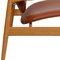 France Chair in Cognac Leather by Finn Juhl 3