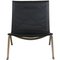 PK-22 Chair in Black Leather by Poul Kjærholm, 2010s 4