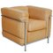 LC2 Stuhl aus Naturleder von Le Corbusier 3