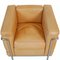 Chaise LC2 en Cuir Naturel par Le Corbusier 17