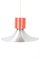 Lámpara colgante con detalle naranja, Imagen 1