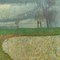 Ludwig Ernst Ronig, Paesaggio impressionista, XX secolo, Olio su tela, Con cornice, Immagine 2