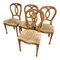 Neoklassizistische Stühle, 4er Set 1