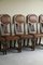 Oak Dining Chairs, 1930s, Set of 6 6