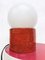 Space Age Ball Table Lamp in Ceramic & Glass, 1970s, Image 1