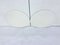 Minimalist Flat Halogen Wall Lamps from Belux, 1980s, Set of 2, Image 1