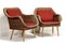Set of Rattan Lounge Chairs, 1960s 5