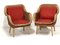 Set of Rattan Lounge Chairs, 1960s 2
