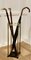 Victorian Brass and Cast Iron Walking Stick Stand or Umbrella Stand, 1890s 2