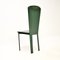 Vintage Italian Leather Dining Chairs by Quia, 1980s, Set of 8, Image 7