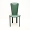 Vintage Italian Leather Dining Chairs by Quia, 1980s, Set of 8, Image 5