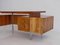 Vintage Danish Modern Rosewood Desk with Steel Frame 6