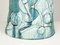 Mid-Century Azure & Grey Ceramic Umbrella Stand by Antonia Campi for S.C.iI. Laveno, 1949, Image 4