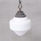 Stepped Glass Opaline Pendant Light, Image 5