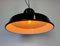 Industrial Black Enamel Factory Pendant Lamp, 1960s 14