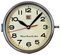 Vintage Beige MRC Ships Wall Clock, 1970s 1