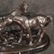 Große Pferdeskulptur, 20. Jh., Bronze 11