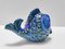 Hucha posmoderna de cerámica azul de Rimini atribuida a Bitossi, Italia, años 70, Imagen 9