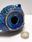 Postmodern Rimini Blue Ceramic Fish Money Box attributed to Bitossi, Italy, 1970s 10
