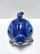 Hucha posmoderna de cerámica azul de Rimini atribuida a Bitossi, Italia, años 70, Imagen 5